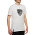 T-shirt bianca da uomo con maxi-logo sul petto Ducati Corse Eros, Abbigliamento Sport, SKU a722000180, Immagine 0